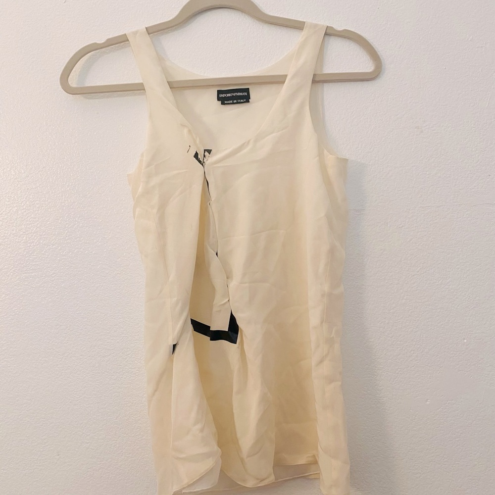 Emporio Armani Made in Italy Silk Top